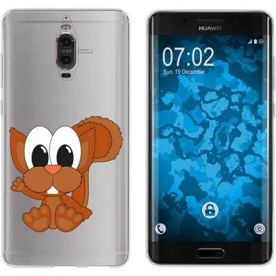 Produktbild von PhoneNatic Case kompatibel mit Huawei Mate 9 Pro Silikon-Hülle Cutiemals M8