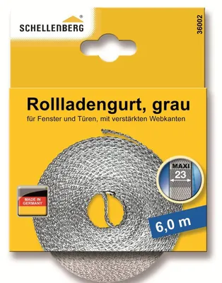 Immagine prodotto di Rollladengurt 23 mm/6,0 m grigio