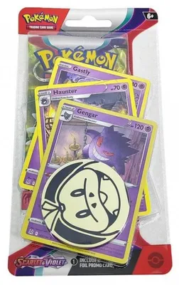 Produktbild von Pokemon Scarlet and Violet Premium Checklane Blister Gengar