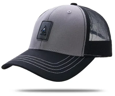 Produktbild von Baseball Cap Uni Sommer Mesh-Rückenteil Atmungsaktiv Sonnenschutz Verstellbar Grau Größe M