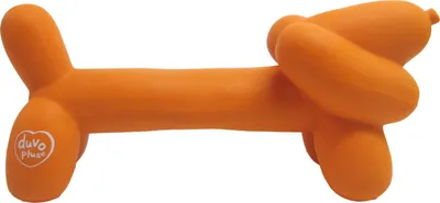 Produktbild von Duvo+ Hundespielzeug Latex Balloon Dachshund orange