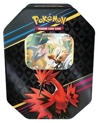 Produktbild von Pokemon Crown Zenith: Galarian Zapdos Tin