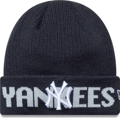 Produktbild von New Era Strick Wintermütze CUFF Beanie - New York Yankees