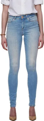 Productafbeelding van ONLY ONLBLUSH Life MID Skinny jeans, lichtblauwe denim, maat M / 30, artikelnummer REA1467