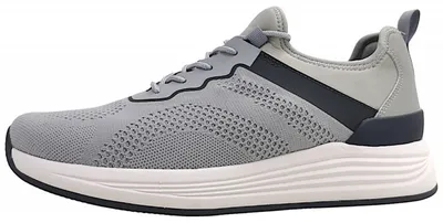 Image de Ara Chicago : chaussures de sport pour hommes, chaussures de loisirs, modèle à lacets, couleur gris, style décontracté