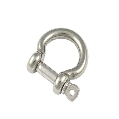 Produktbild von 4 Schäkel geschweift Edelstahl A4 4mm edelstahl Verbinder Schaekel
