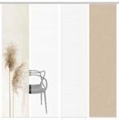 Produktbild von 80922 Schiebegardine IRLOS, Digitaldurck, Seidenoptik, 260x60 cm