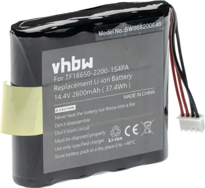 Produktbild von vhbw Akku kompatibel mit Marshall Kilburn Lautsprecher Boxen Speaker (2600 mAh, 14,4 V, Li-Ion)