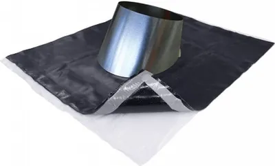 Produktbild von Blechdach Dachdurchführung 100 x 115 mm Manschette anthrazit