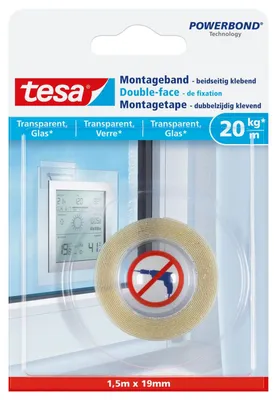 Produktbild von Tesa Powerbond - Doppelseitiges Klebeband - 19