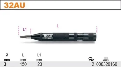 Immagine prodotto di Beta Tools Punzone centrale automatico 32AU 000320160
