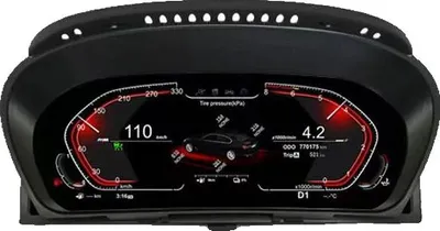 Produktbild von Auto LCD Armaturenbrett, Plug-and-Play-Installation, hochauflösender Bildschirm, mit Carplay