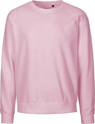 Produktbild von Neutral O63001 | Uni Sweatshirt / 100% Fairtrade-Baumwolle - Farbe: Light Pink - Größe: 3XL