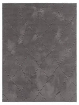 Produktbild von TT Home Wohnzimmer Teppich Esszimmer Kurzflor Skandinavisches Mit Rauten Deko Geometrisch 3D Effekt Modern Weich Größe 80x150 cm