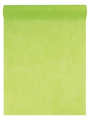 Tafellaufband Dekovlies 30 cm x 25 m Hellgrün