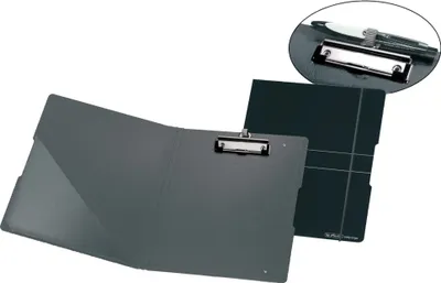 Produktbild von Herlitz Klemmbrettmappe 11217221 DIN A4 Polyfoam schwarz