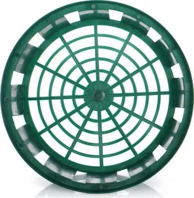 Produktbild von COM-FOUR® 6x Pflanzkörbe für Blumenzwiebeln, Anzucht-Pflanzschale zum Einpflanzen und Aufbewahren von Zwiebelpflanzen, kleiner grüner Zwiebelkorb