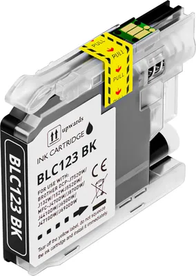 Produktbild von Boxstuff Tinte passend für Brother LC123 - Schwarz