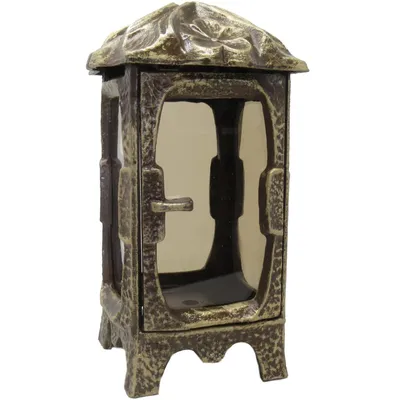 Produktbild von Moll Grablampe Kunstguss 27 cm x 13 cm x 13 cm Bronze Grablaterne Grabschmuck