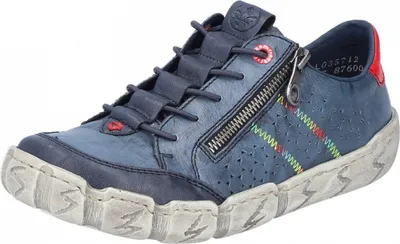 Produktbild von Rieker Schnürhalbschuhe in blau, Gr. 36