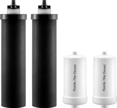 Immagine prodotto di VEVOR filtro dell'acqua di ricambio elementi di pulizia di ricambio, sostituzione del sistema di filtraggio dell'acqua a gravità, compatibile con la maggior parte delle marche