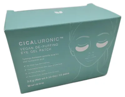 Produktbild von MIZON - Cicaluronic Veganes De-Puffing Augengel-Pad 42 Augenpads