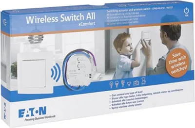 Produktbild von EATON CPAD-00/212 Wireless Switch 193727 All, Paket, vorprogrammiert 193727