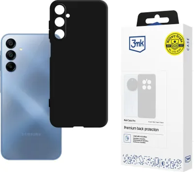 Produktbild von 3MK Matt Case Pro Samsung Galaxy A15 5G schwarz