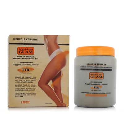 Image de GUAM Algues emballage corporel, boue anti-cellulite avec chaleur infrarouge 1000 g
