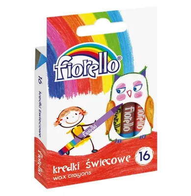 Immagine prodotto di Pastelli a candela 16 colori FIORELLO
