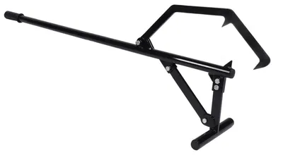 Produktbild von Holzhebel 130 cm - Rutschfester Gummigriff - Verstellbarer Kanteelhaak - Für Baumstämme bis 25 cm