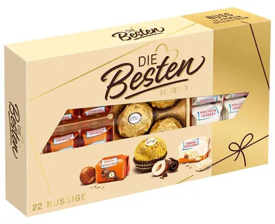 Produktbild von Die Besten von Ferrero Nussige 22er