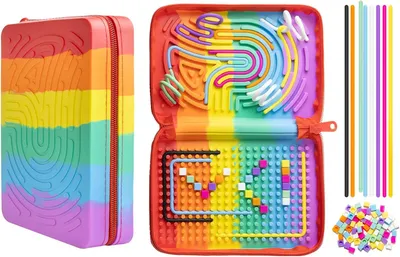 Productafbeelding van Sensorisch Activiteitenbord - Siliconen fidget-speelgoed bij ADHD en autisme