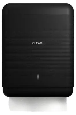 Produktbild von CWS Clear+ EcoBlack Falthandtuchspender | 1 Stück