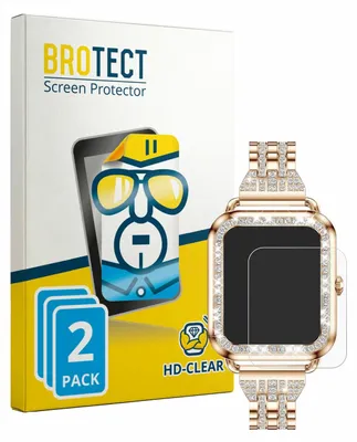 Produktbild von 2x Für fitonyo Smartwatch 1.29" Schutzfolie BROTECT Displayschutz Display Schutz Folie Klar Transparent