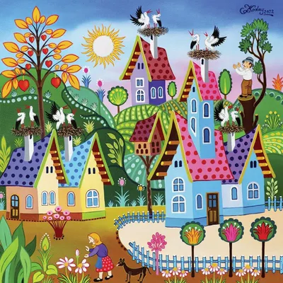 Zdjęcie produktu dla Alipson Puzzle – Puzzle „Mustering Storks” – 1000 elementów