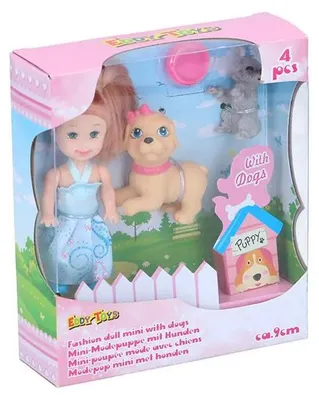Produktbild von Puppe mit Welpen