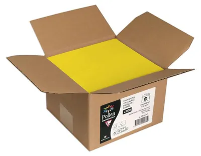 Produktbild von Clairefontaine Umschlag Pollen 114x162 120g sonne