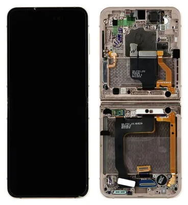 Obrázok produktu pre Originálny LCD displej Samsung Galaxy Z Flip4 - ružovo-zlatý