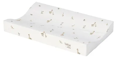 Produktbild von ZEWI bébé-jou Wickelkissen Sweet Butterfly 72 x 44 cm, Geschwungen, Polyvinylchlorid (PVC), Polyurethan (PU), Beige, Braun, Weiß