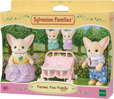 Immagine prodotto di Doll - SYLVANIAN FAMILIES - Fennec Family - Multicolor - Articulated and carefully dressed