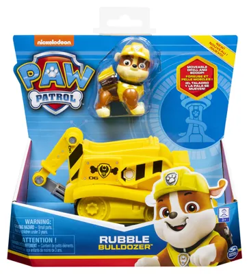Zdjęcie produktu dla PAW Patrol PAW VHC BscVeh LowPrice Rubble GML, Buldożer, PAW Patrol, 3 lat(a), Czarny, Żółty