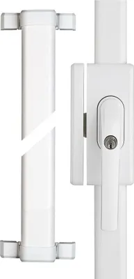 Produktbild von ABUS Fenster-Stangenzusatzschloss FOS650 W weiß gleichschl. AL0125