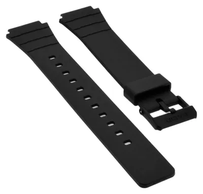 Produktbild von Casio Collection Uhrenarmband Resin schwarz W-217H W-217HM-7BV W-217