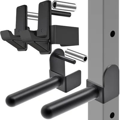 Produktbild von Solidchoice – J-Haken für Power Racks mit Gewichtablage