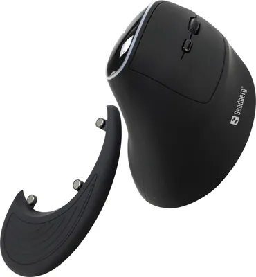 Obrázok produktu pre Sandberg 630-13, Pravoruké, Vertikálny dizajn, Optický, RF Wireless, 1600 DPI, Čierna