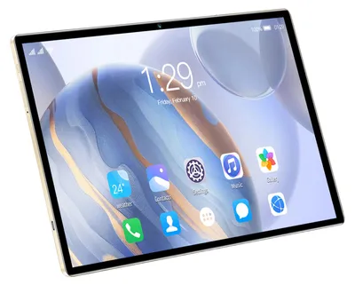 Obrázek produktu pro Tablet 8 GB + 256 GB, 10,1palcový displej, volání přes 5G, 10jádrový procesor MTK6797, paměť rozšiřitelná až na 128 GB, velká úložná kapacita, velký displej s vysokým rozlišením, Bluetooth 5.0, baterie 7000 mAh, dlouhá výdrž v pohotovostním režimu, multifunkční