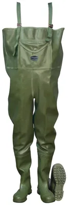 Gummihose mit Stiefeln, zertifiziert, für Jäger und Angler, Gr. 40
