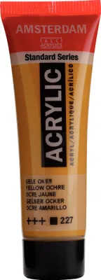 Obrázek produktu pro Akrylová barva Amsterdam Standard Series Tube 20 ml Yellow Ochre 227