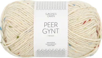 Produktbild von Sandnes Peer Gynt 50g - 100% Schurwolle natur tweed tutti frutti 1044